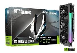 ZOTAC GAMING GeForce RTX 4070 Ti SUPER AMP HOLO 16GB Gaming Graphics Card | ZT-D40730F-10P